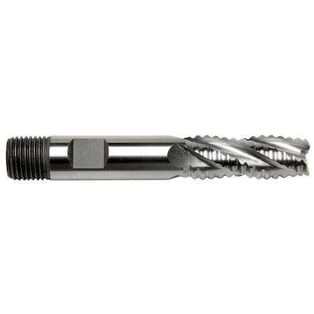 Sowa 78 Dia x 34 Shank 5Flute Regular Length Combination Shank Roughing HSCO Cobalt End Mill 103957